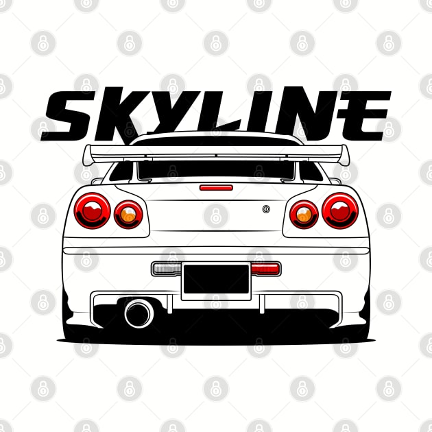 GTR SKYLINE GT-R34 by RacingSize