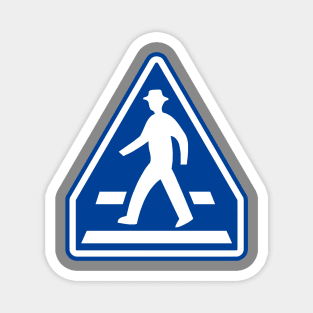 Japanese Pedestrian Crossing Sign Magnet