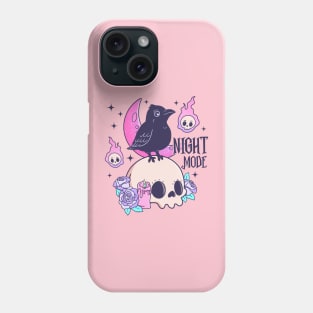 Pink Halloween Night Mode Phone Case