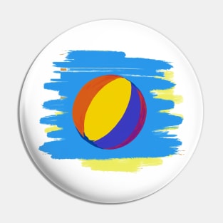 Beach Ball Pin