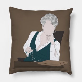 Miranda Priestly - The Devil Wears Prada Pillow