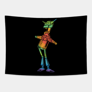 Tin Woodman Radiating Heart Tapestry