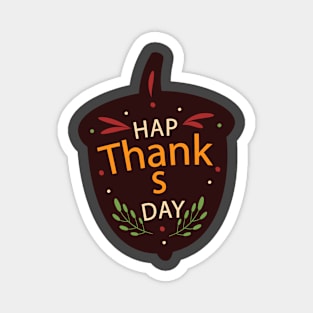 Happy Turkey Day Magnet