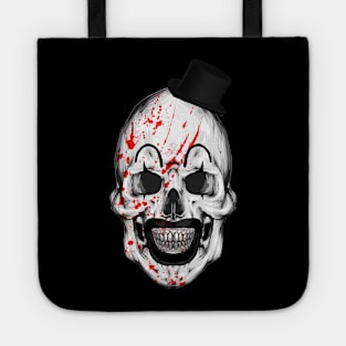 Bloody Art Skull Tote