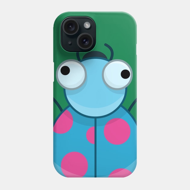 Funny Colorful Cute Little Bug Phone Case by LironPeer