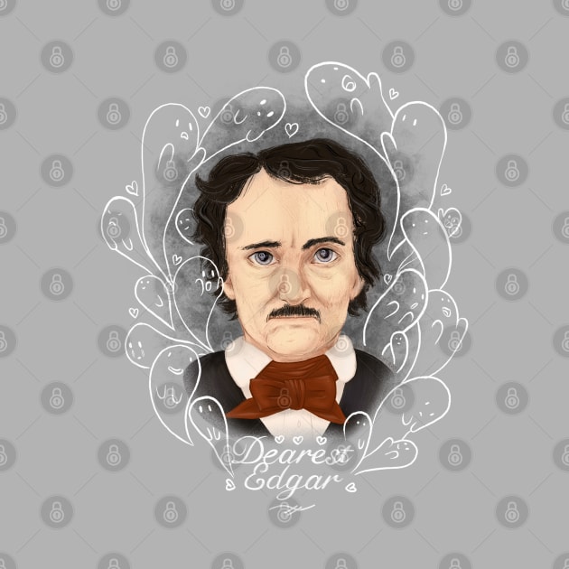 Edgar Allan Poe by SarahWrightArt