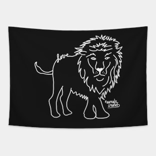 Love collection - lion Tapestry