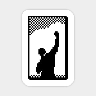 Boxing Pixel Art Magnet