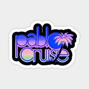 Pablo Cruise Pastel Rainbow Magnet