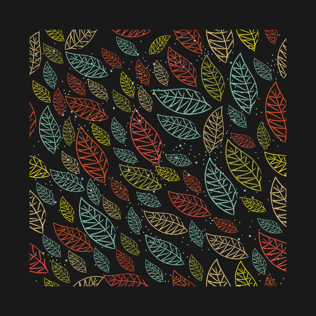 Leaves by Kristina Stellar Scandinavian Land