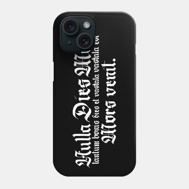 No Bad Days Latin Quote Phone Case by ballhard