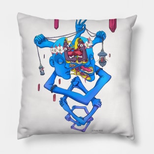 Isolated Craziness Pillow