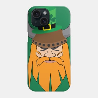 Irish St. Patricks Day Viking Drink like an irish Phone Case