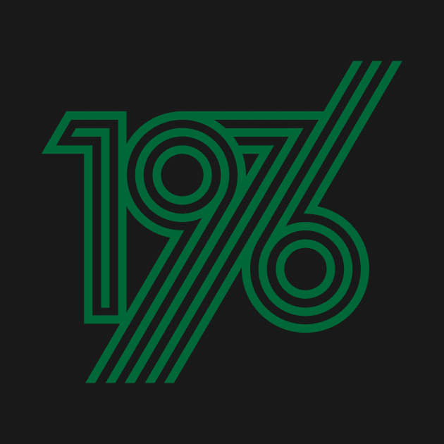 1976 style 70`s green line by VyacheslavKolb