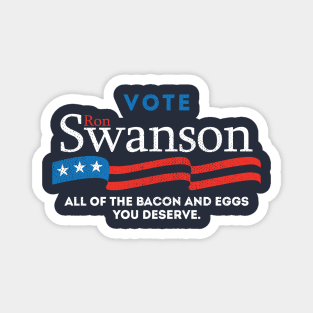 Ron Swanson campaign shirt Magnet