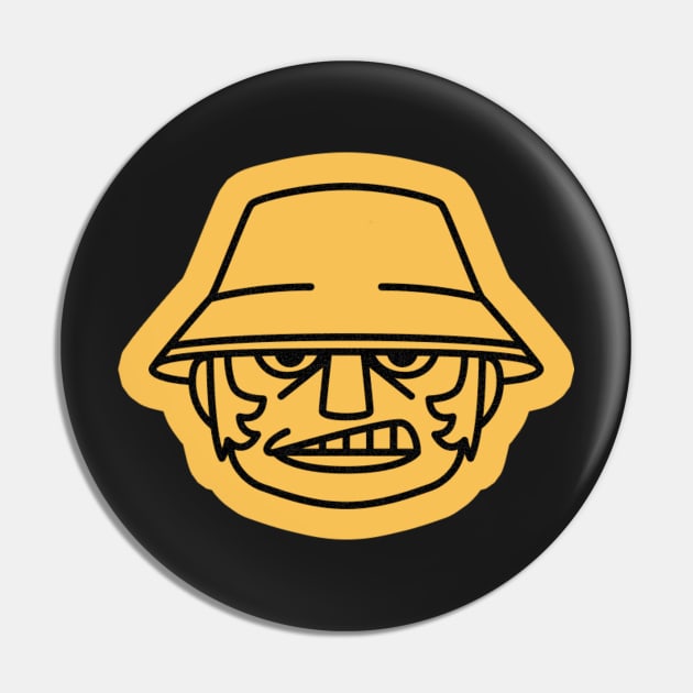 Jet Set Radio Portrait Icon - Combo Pin by barbes-artworks