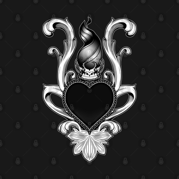 The Queen's Heart V.2 - Black version by ToleStyle