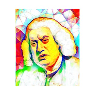 Samuel Johnson Colourful Portrait | Samuel Johnson Artwork 11 T-Shirt