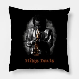The Man Miles Davis Pillow