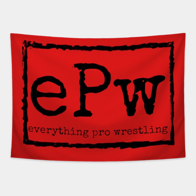 EPW Boxed Black Logo Tapestry by EPW