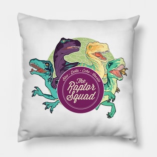 Raptor Squad Pillow