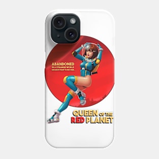 Queen of the red planet Phone Case