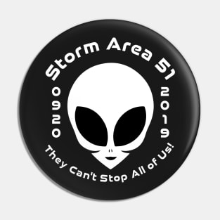 Storm Area 51 They Cant Stop Us All Illustration 09/20 2019 Pin