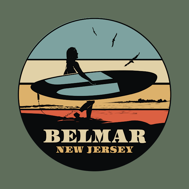 Belmar NJ Surfer by ArtOnTheRun