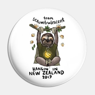 Bernard hanging in NZ for light Pin