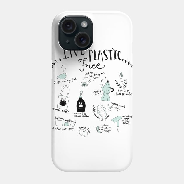 live plastic free Phone Case by violinoviola