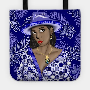 talavera muse in panama pattern style artsy ecopop Tote