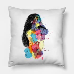 Rihanna fanart Pillow