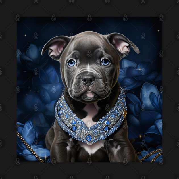 Royal American Bully puppy by Enchanted Reverie