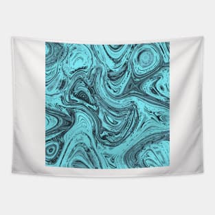 Marble Pattern Neck Gaiter Aqua Marble Gator Marble Tapestry