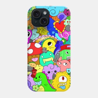 Monster Doodles Phone Case