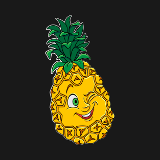 anatomy of a pineapple - winky wink T-Shirt