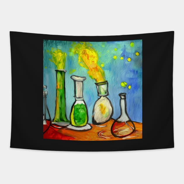 Chemistry Tapestry by Donkeh23
