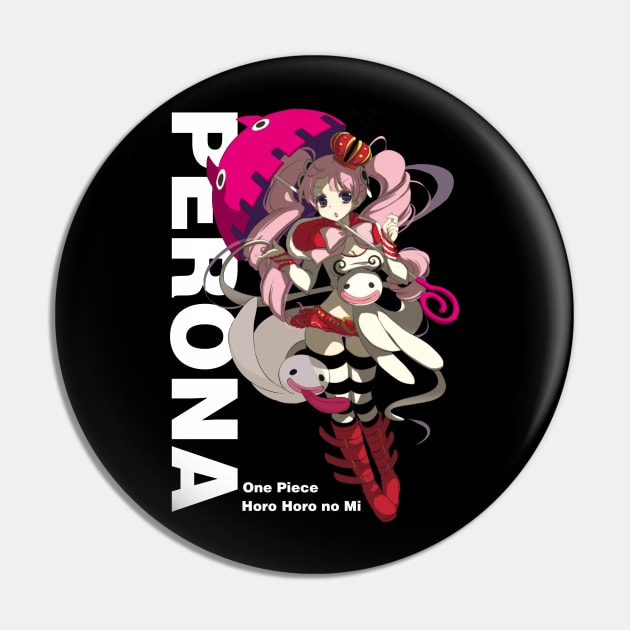 Perona One Piece Anime Chibi Pin by KDungUniversal