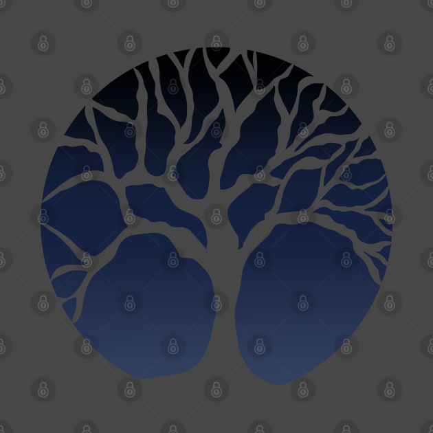 Tree of Life Negative Space by Slightly Unhinged