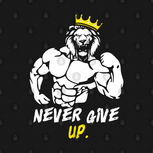 Gym Never Give Up by yamiston