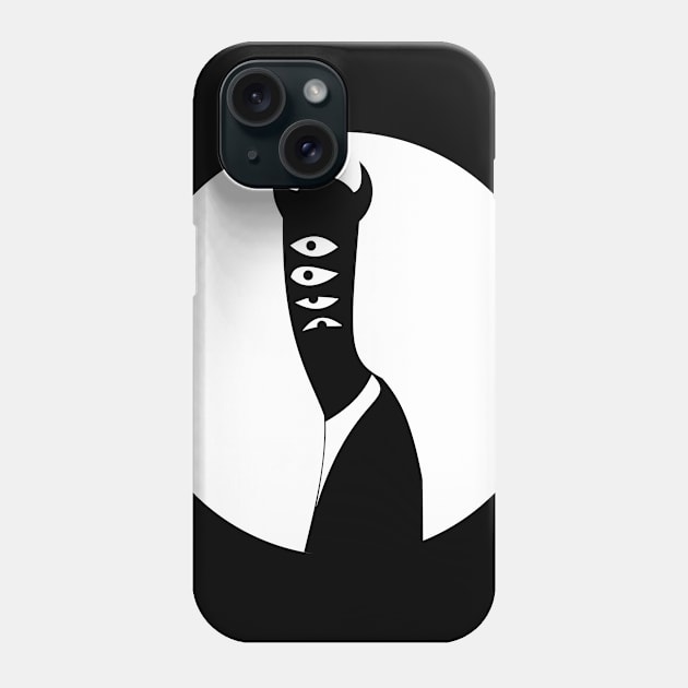 Horns Punpun Phone Case by Milewq