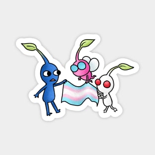 Pride Pikmin Trans Magnet