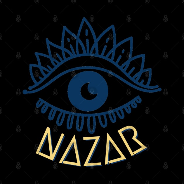 Evil Eye - Ornate Nazar by Mazzlo Shop
