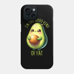 Cute kawaii Avocado pun meme. Avocado lover gift idea. Phone Case