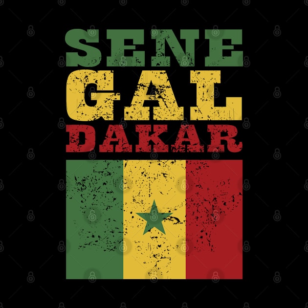 Flag of Senegal by KewaleeTee