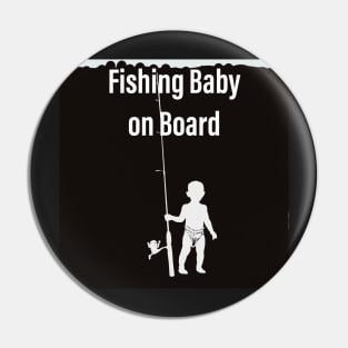 Fishing   baby Pin