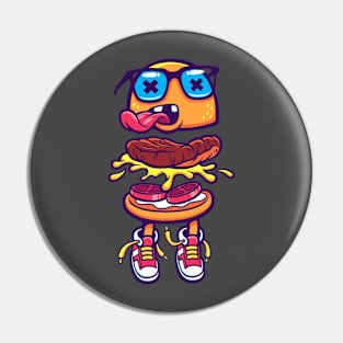 BURGER DUDE MERCH Pin