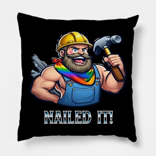 Nailed It Pillow