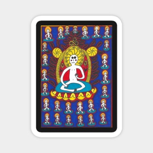 A Buddhist Meditation Piece Magnet