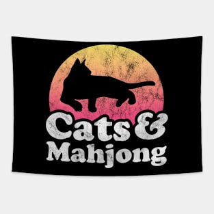 Cats And Mahjong 'S Or 'S Cat Tapestry